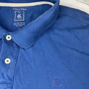 Calvin Klein collard shirt